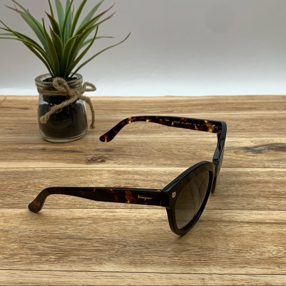 Salvatore Ferragamo Cat Eye Sunglasses - Picture 4 of 12